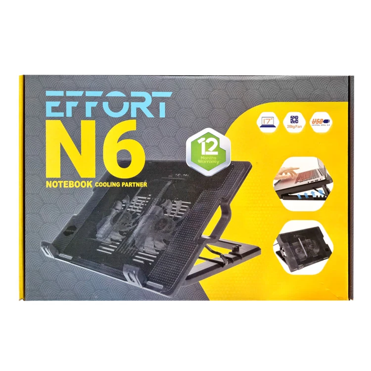 پایه خنک کننده لپ تاپ ایفورت مدل N6