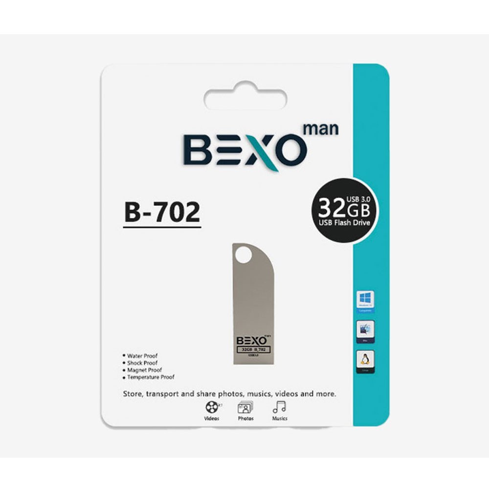 فلش مموری بکسو مدل B-702 USB3.0 ظرفیت ۳۲ گیگابایت