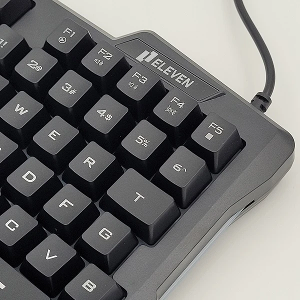 کیبورد گیمینگ ایلون مدل GK104، سوییچ ممبران، Tenkeyless، نورپردازی LED RGB