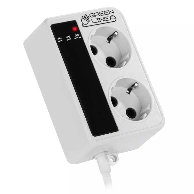 محافظ ولتاژ گرین مدل GLP162-RW سه متری