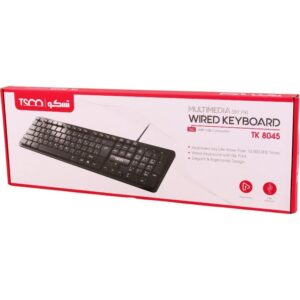 کیبورد تسکو مدل TK8045 با سیم