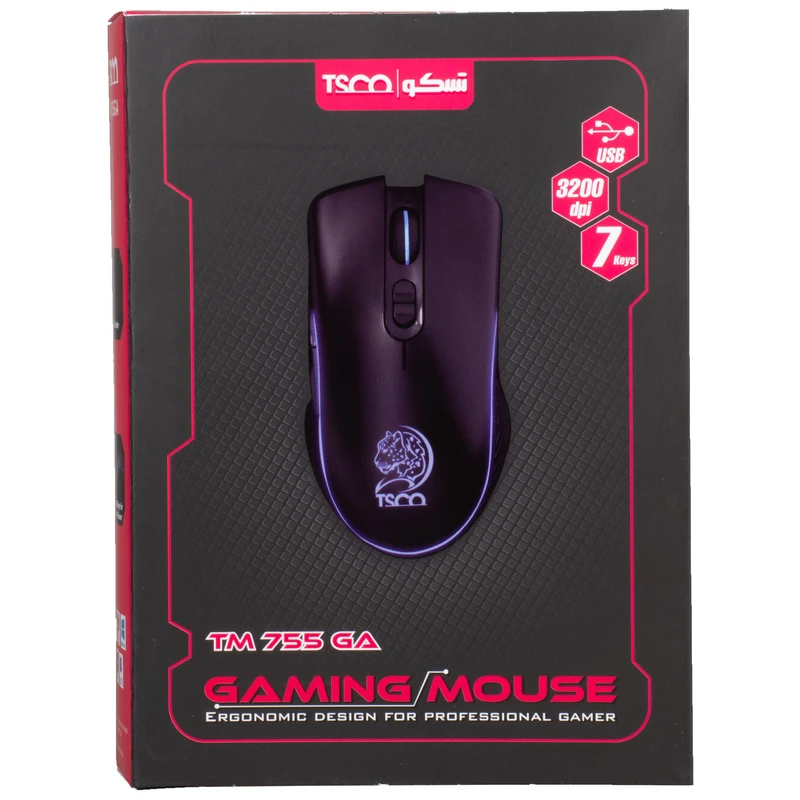 ماوس مخصوص بازی تسکو مدل TM 755 GA