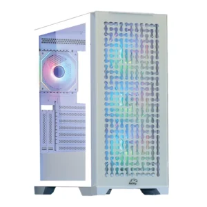 کیس کامپیوتر تسکو مدل GC4511 Dragon’s Breath ARGB سفید