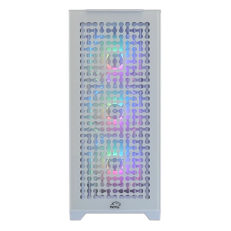 کیس کامپیوتر تسکو مدل GC4511 Dragon’s Breath ARGB سفید