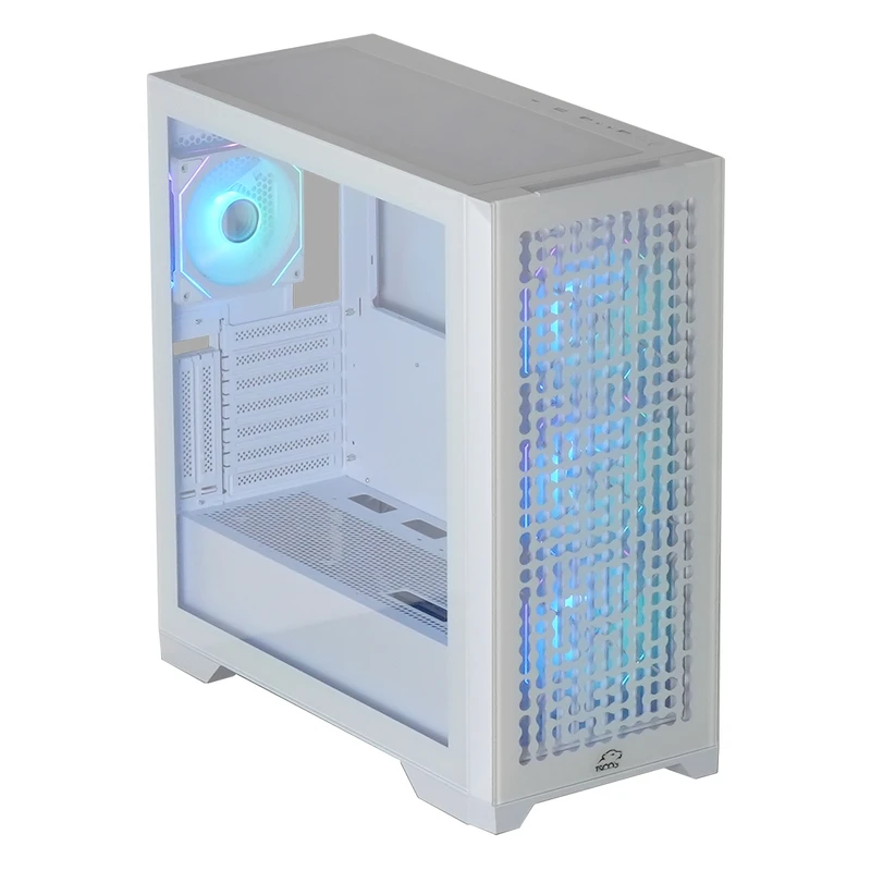 کیس کامپیوتر تسکو مدل GC4511 Dragon’s Breath ARGB سفید