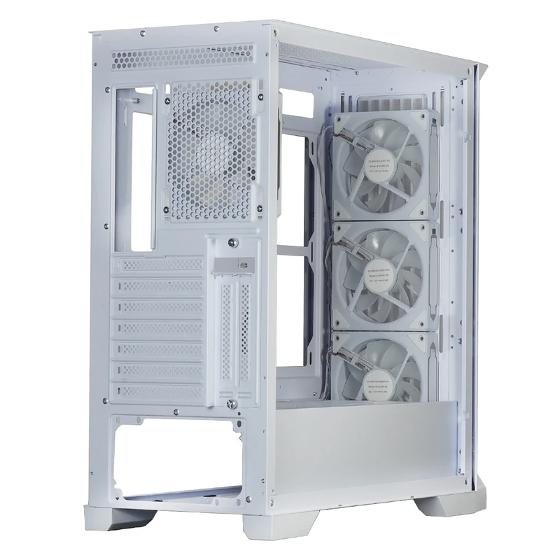 کیس کامپیوتر تسکو مدل GC4511 Dragon’s Breath ARGB سفید