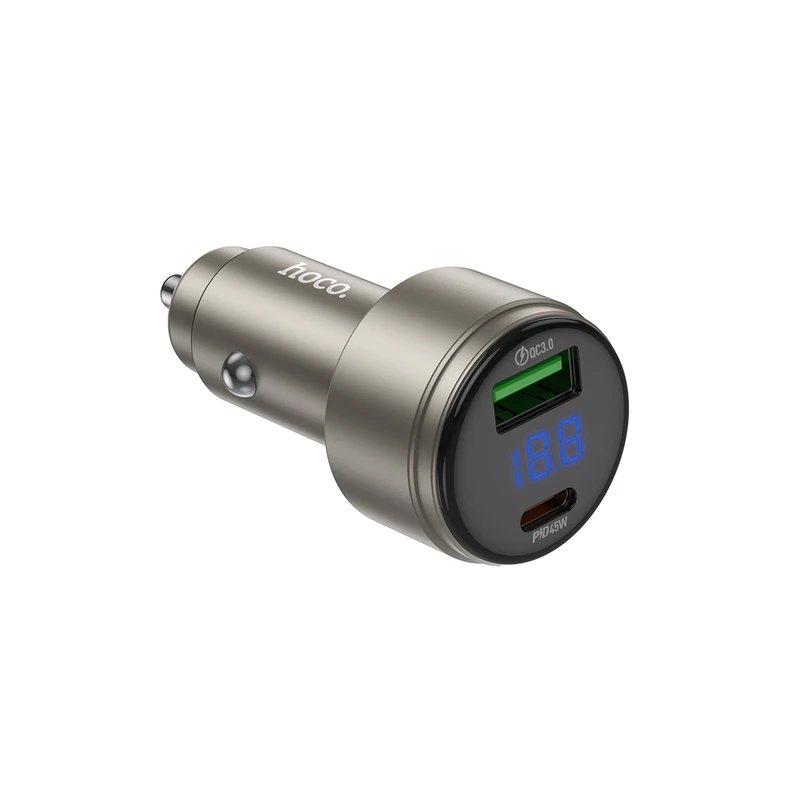 شارژر فندکی 63 وات هوکو مدل Z57B USB